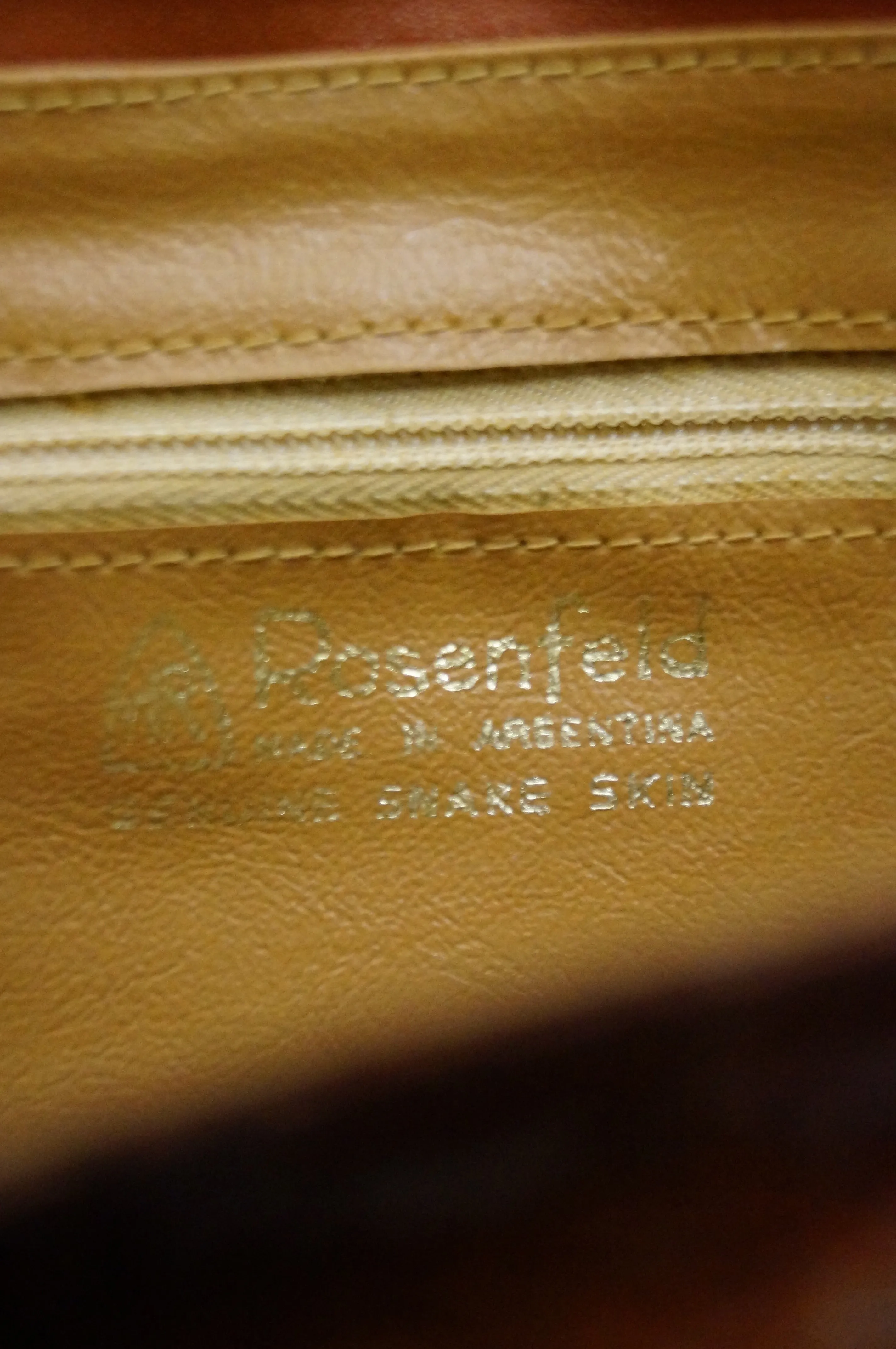 1953 Rosenfeld Python Clutch - Rare