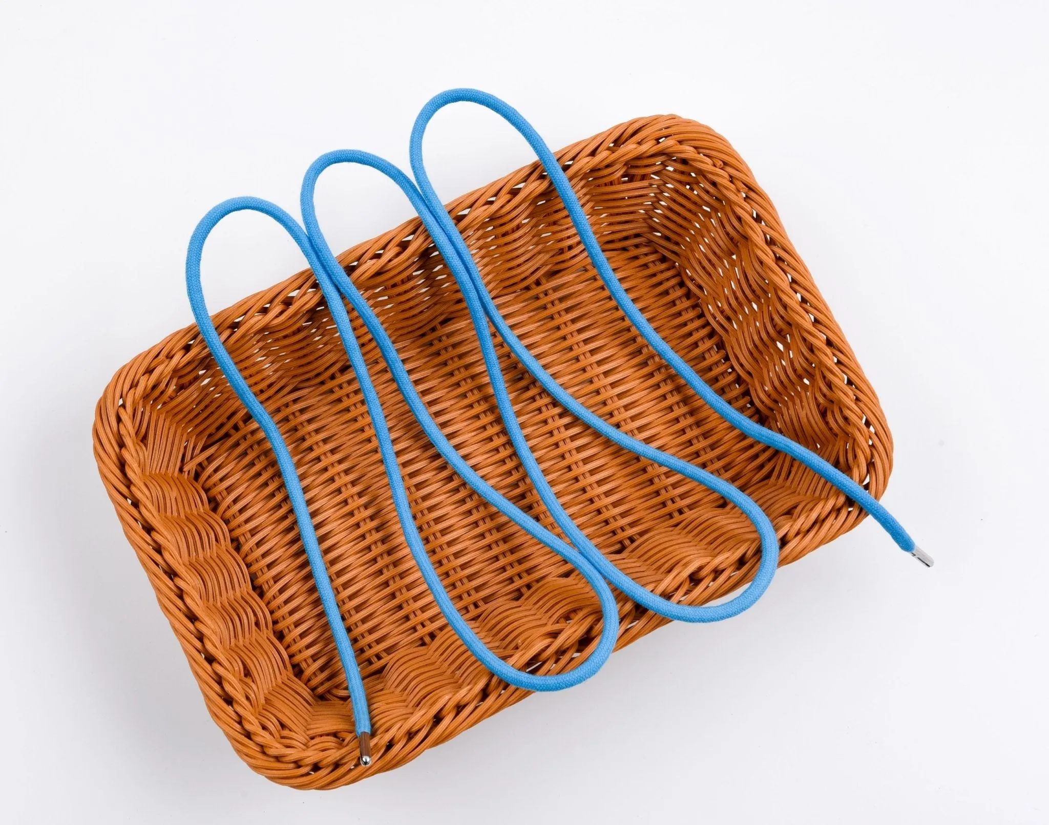 6mm 100% Cotton Drawstring With light weight Metal