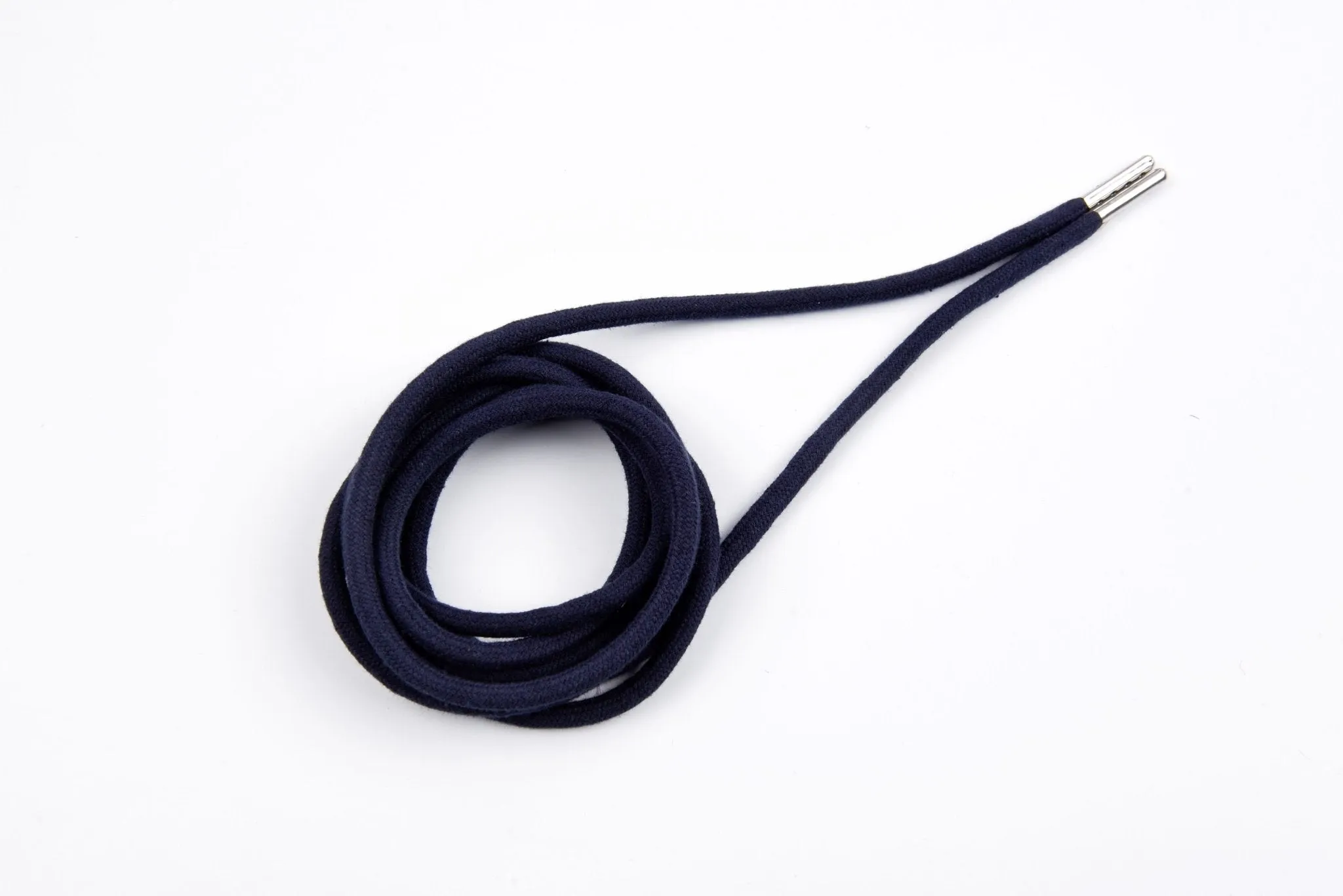 6mm 100% Cotton Drawstring With light weight Metal