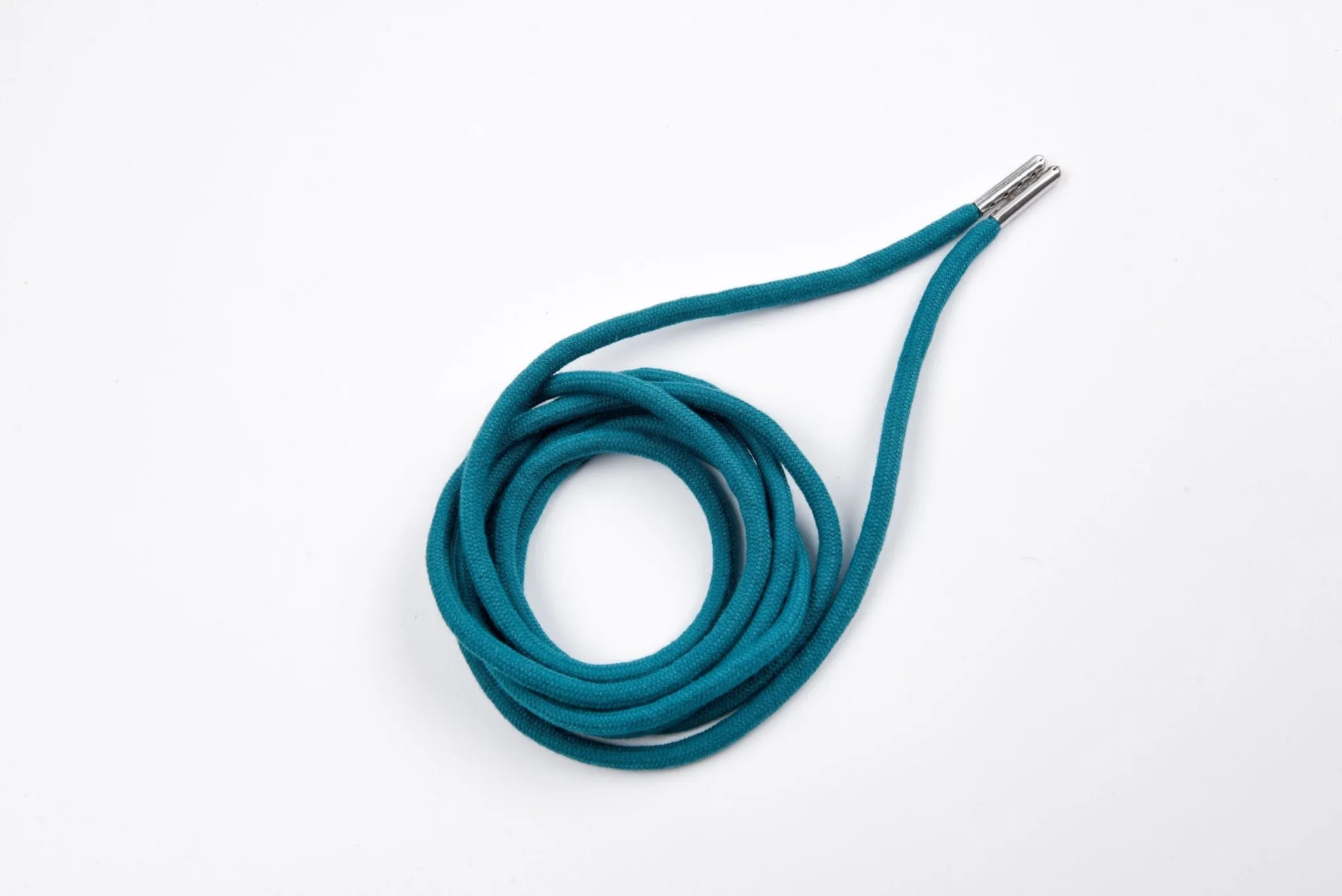 6mm 100% Cotton Drawstring With light weight Metal