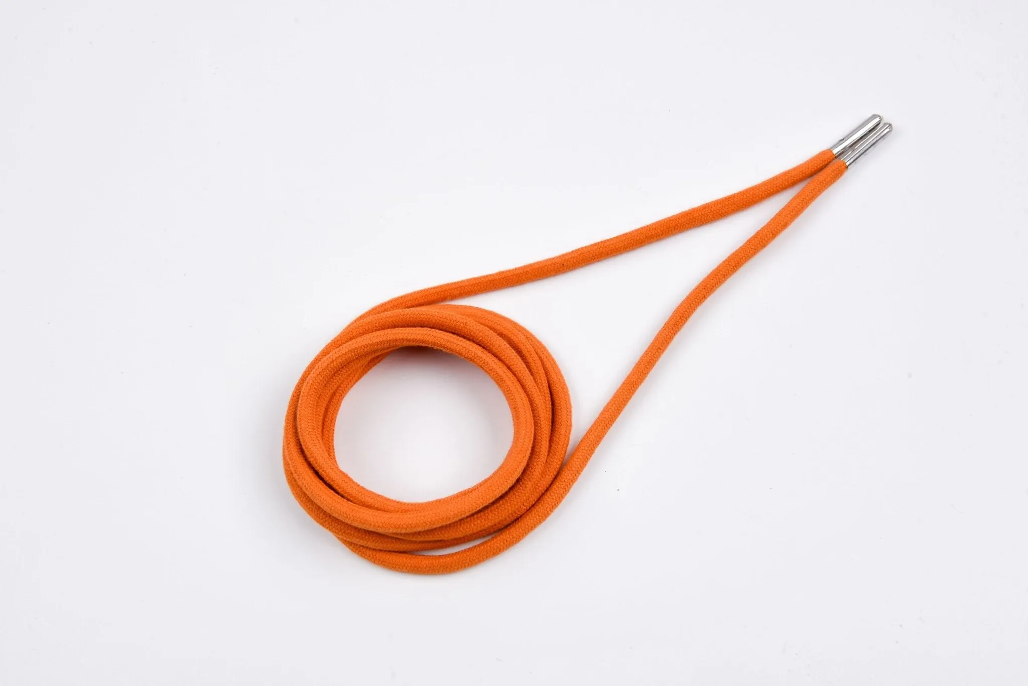 6mm 100% Cotton Drawstring With light weight Metal
