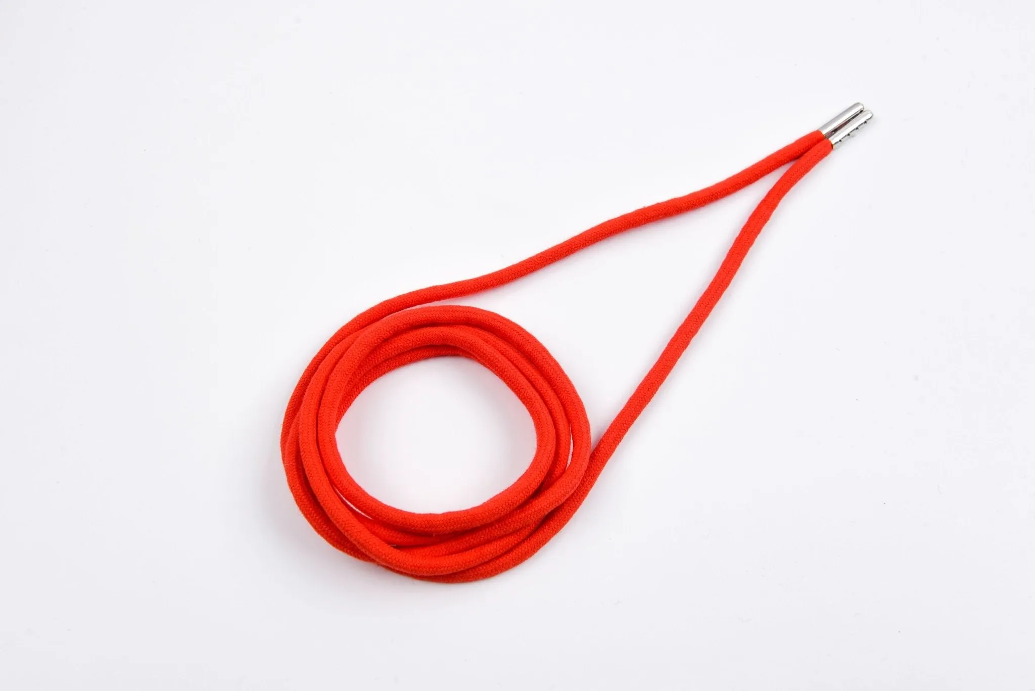 6mm 100% Cotton Drawstring With light weight Metal
