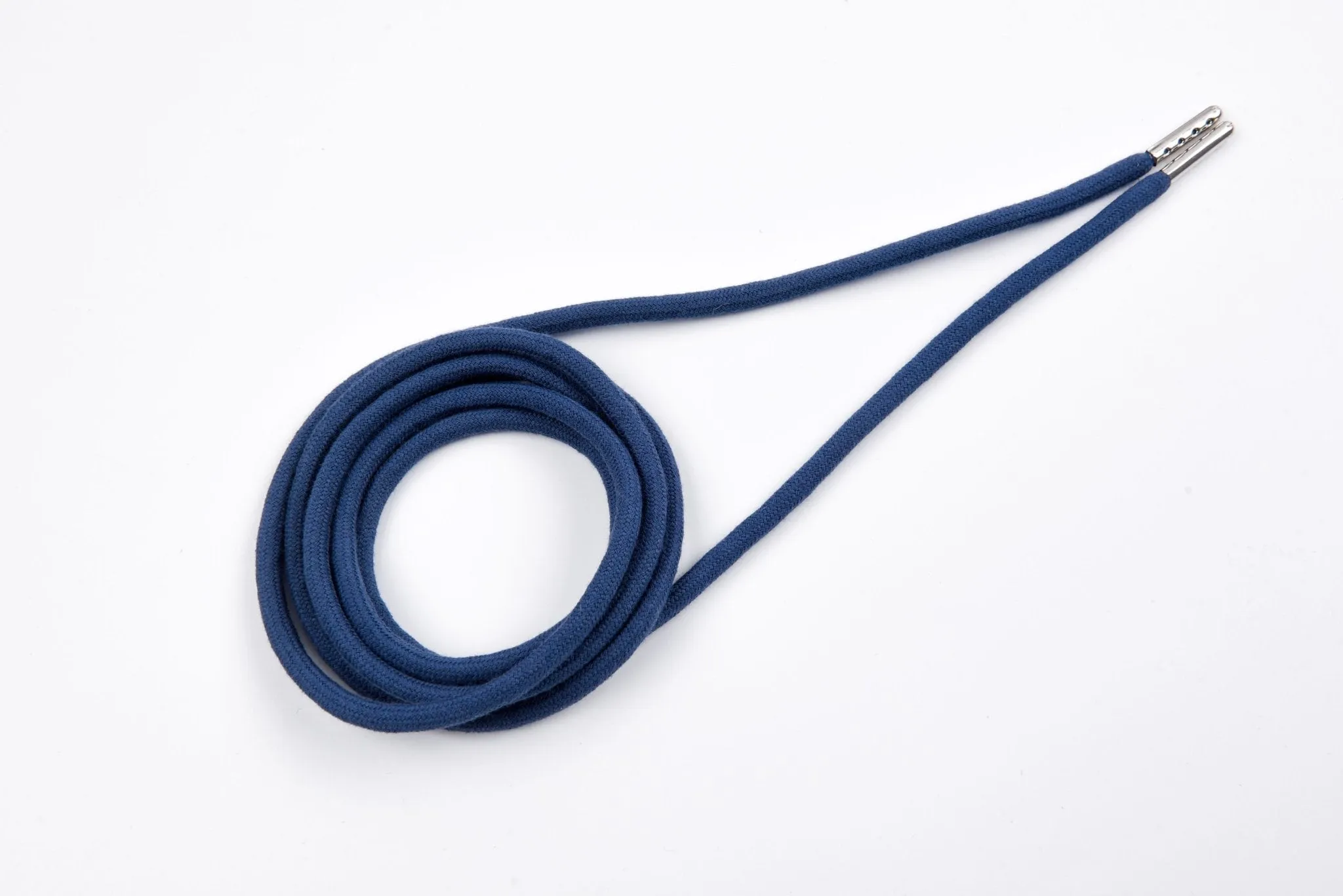 6mm 100% Cotton Drawstring With light weight Metal