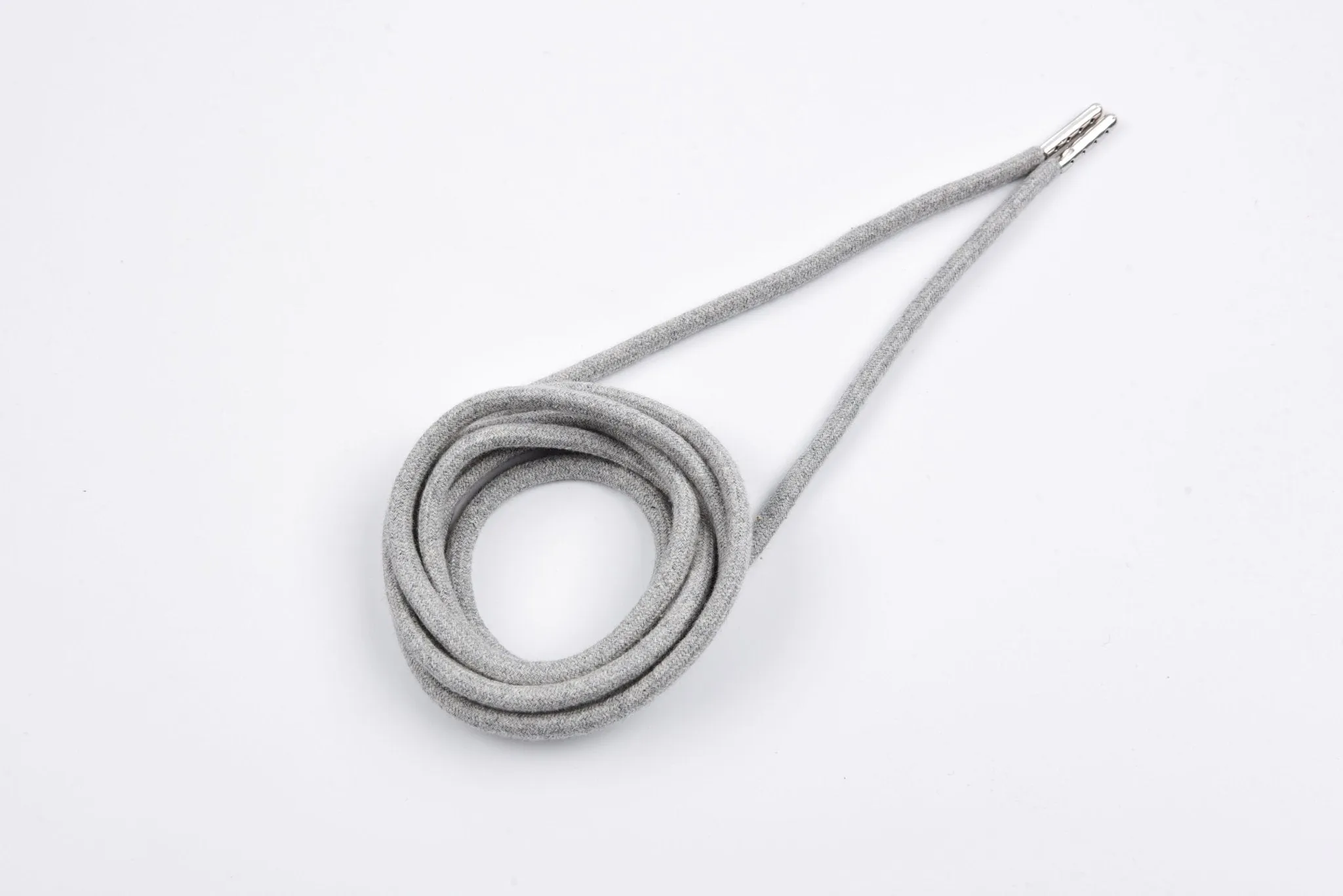 6mm 100% Cotton Drawstring With light weight Metal