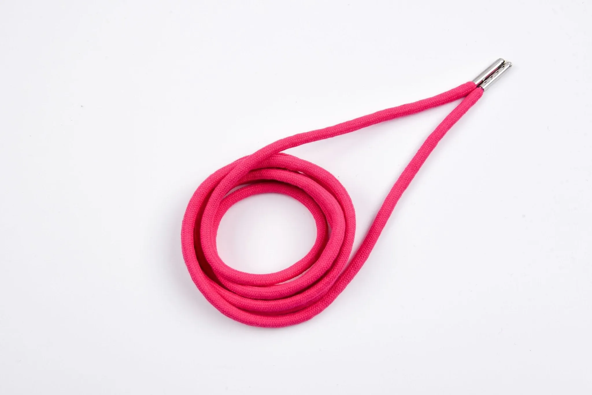 6mm 100% Cotton Drawstring With light weight Metal