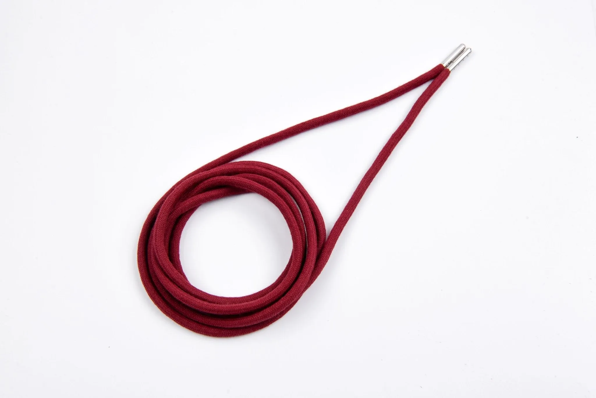 6mm 100% Cotton Drawstring With light weight Metal