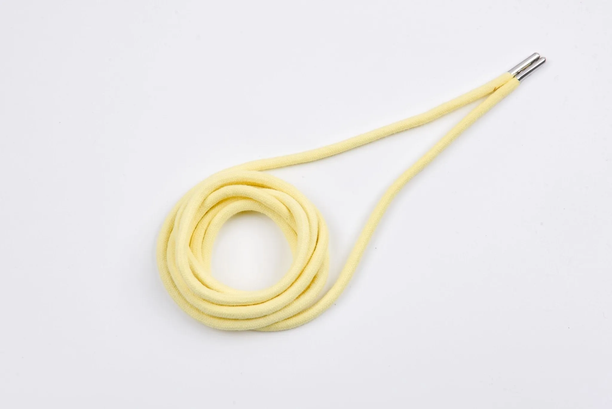 6mm 100% Cotton Drawstring With light weight Metal