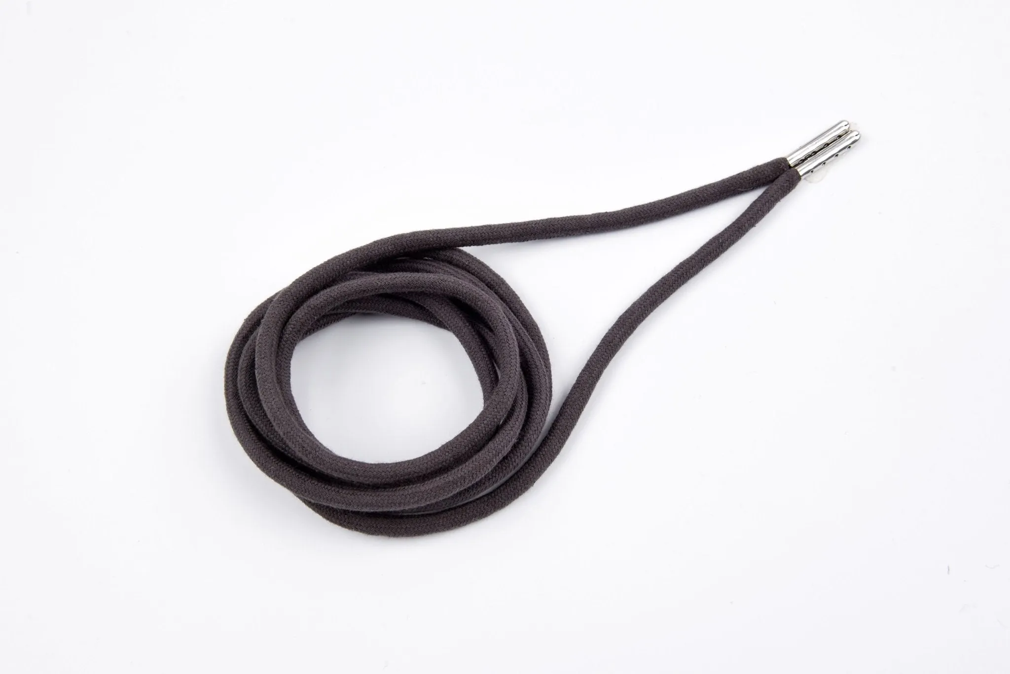6mm 100% Cotton Drawstring With light weight Metal