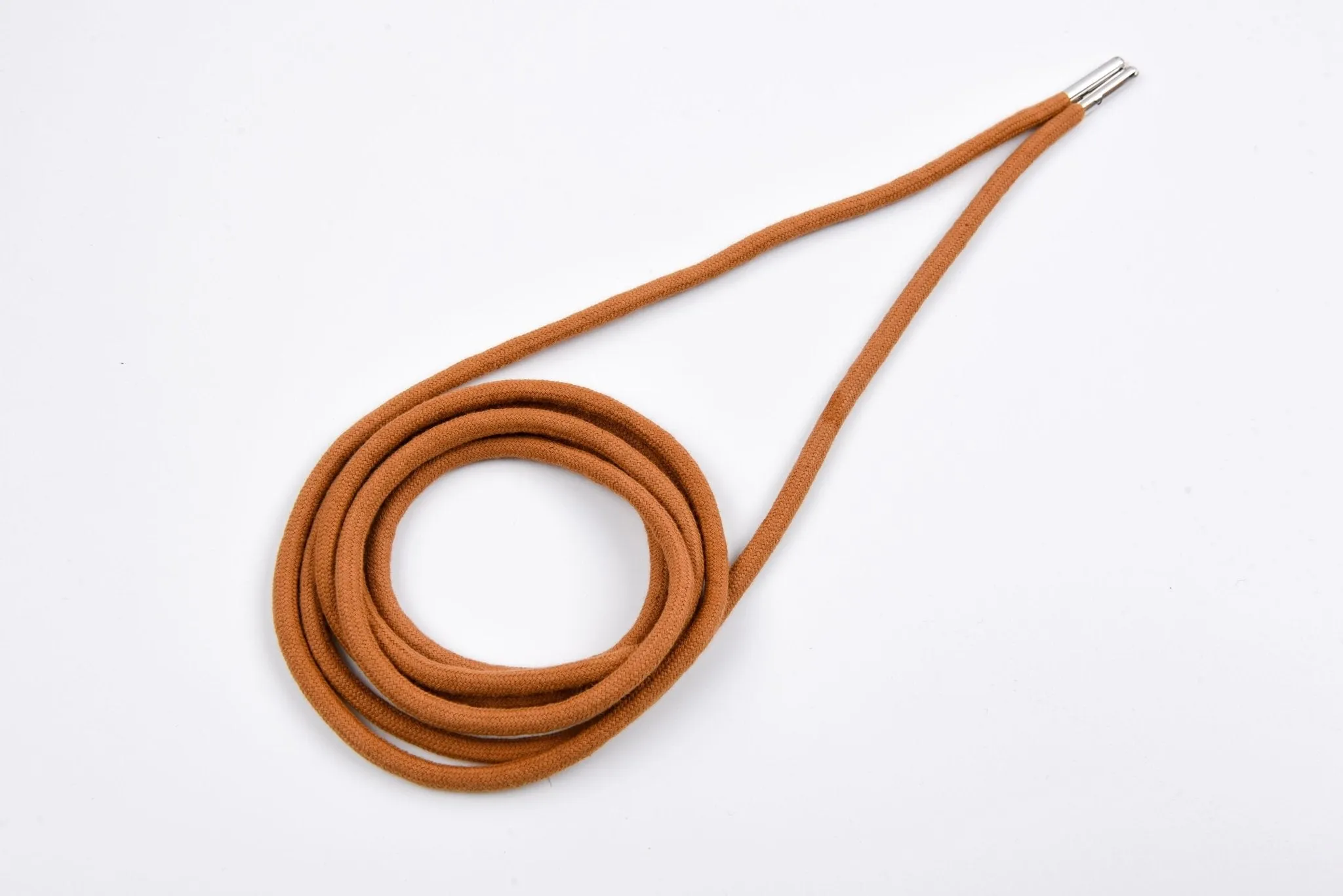 6mm 100% Cotton Drawstring With light weight Metal