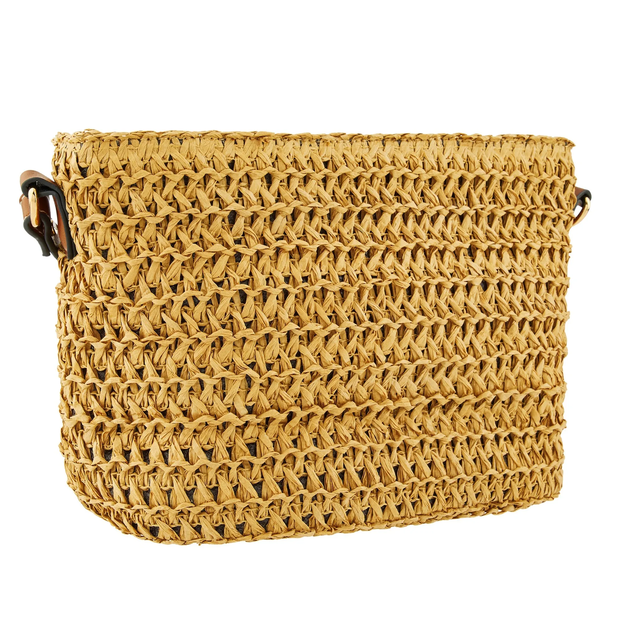 Accessorize London Women'S Julia Woven Cross-Body Bag