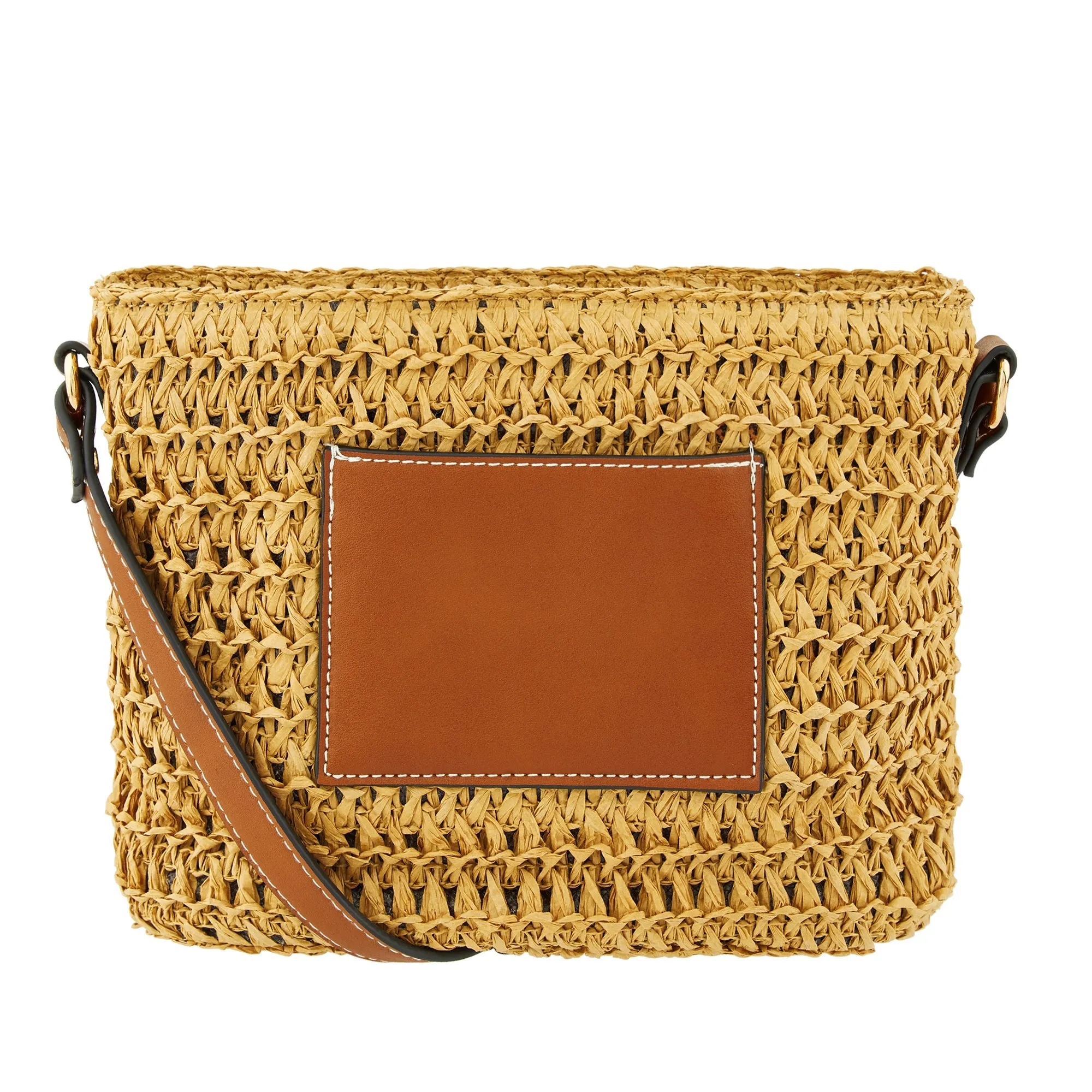Accessorize London Women'S Julia Woven Cross-Body Bag