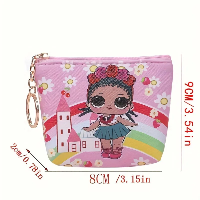 Adorable Cartoon Coin Purse  Perfect Gift for Little Girls