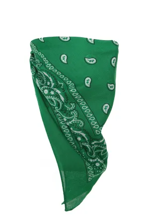 All U Need Square Bandana - Kelly Green
