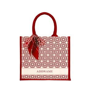 Annas Series - Rouge Jute Bags