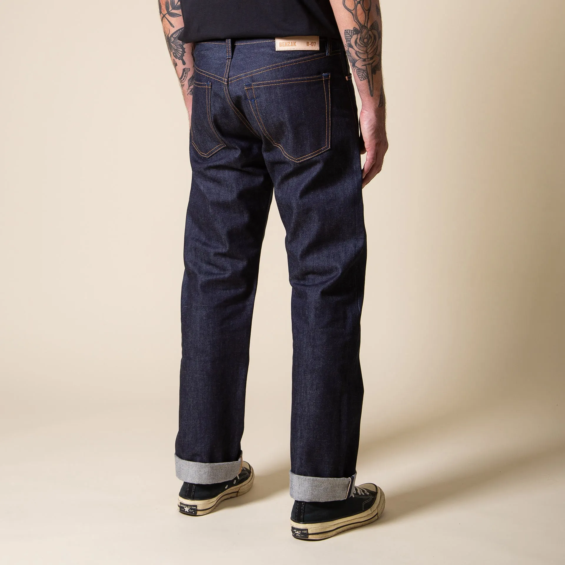 B-07 RELAXED STRAIGHT special #2 15 oz. vintage indigo selvedge [SS25]