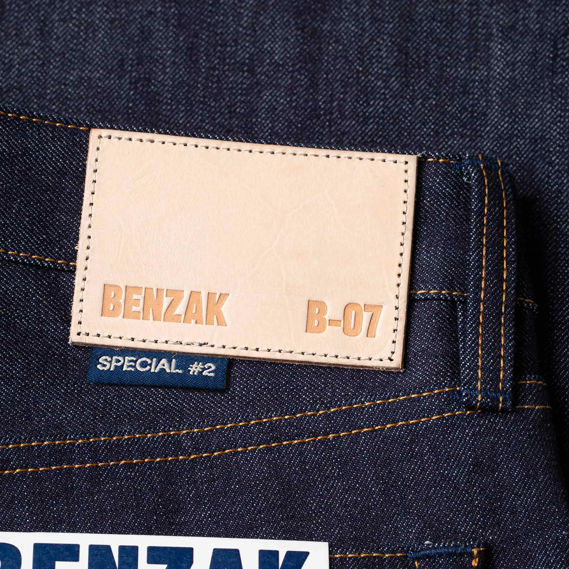 B-07 RELAXED STRAIGHT special #2 15 oz. vintage indigo selvedge [SS25]