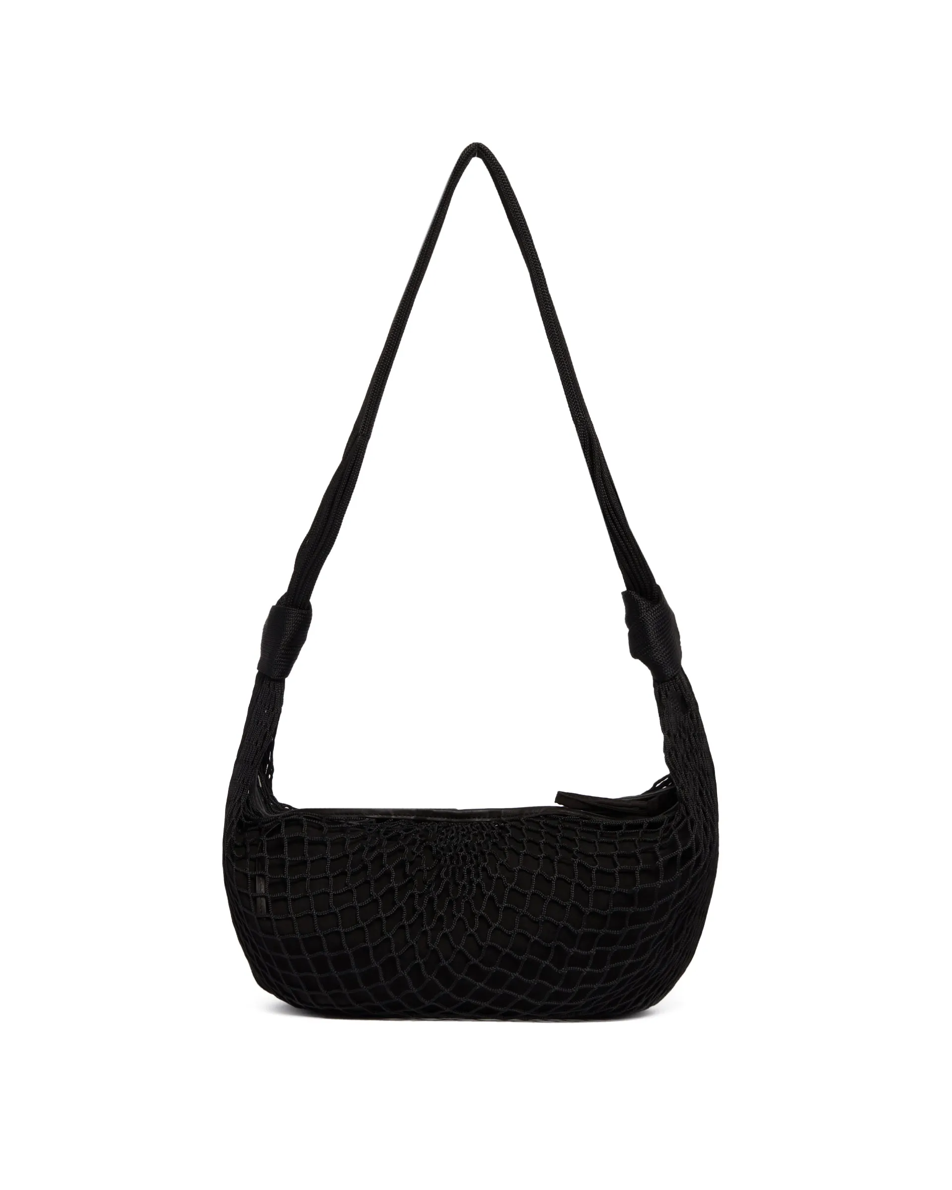 Black Croissant Filt Bag