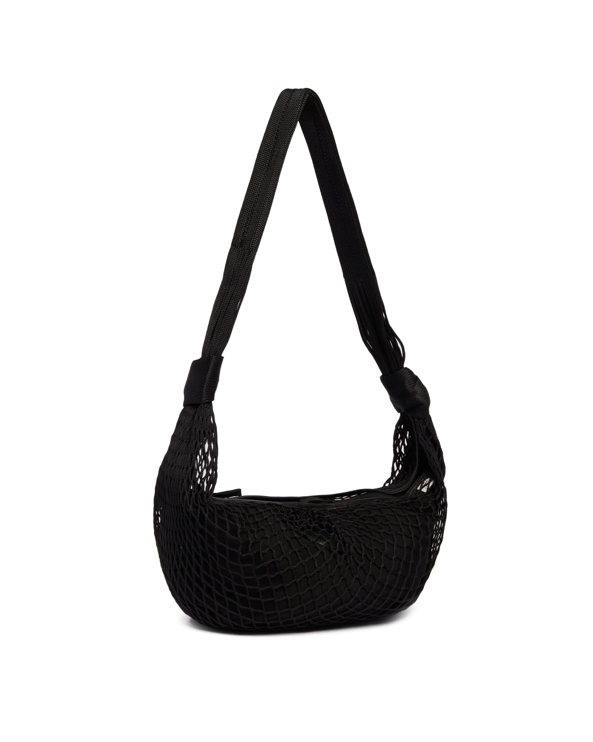 Black Croissant Filt Bag