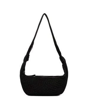 Black Croissant Filt Bag