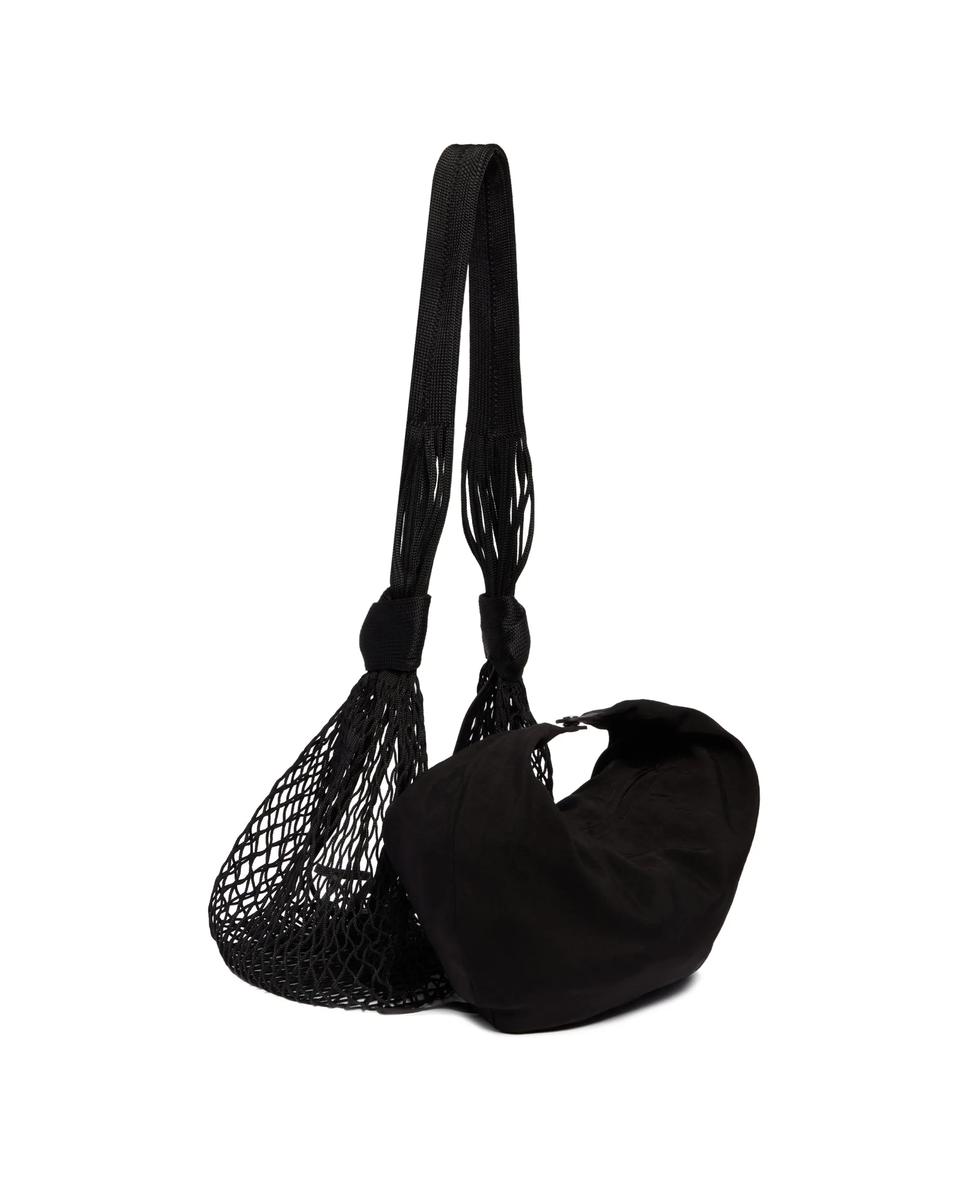 Black Croissant Filt Bag