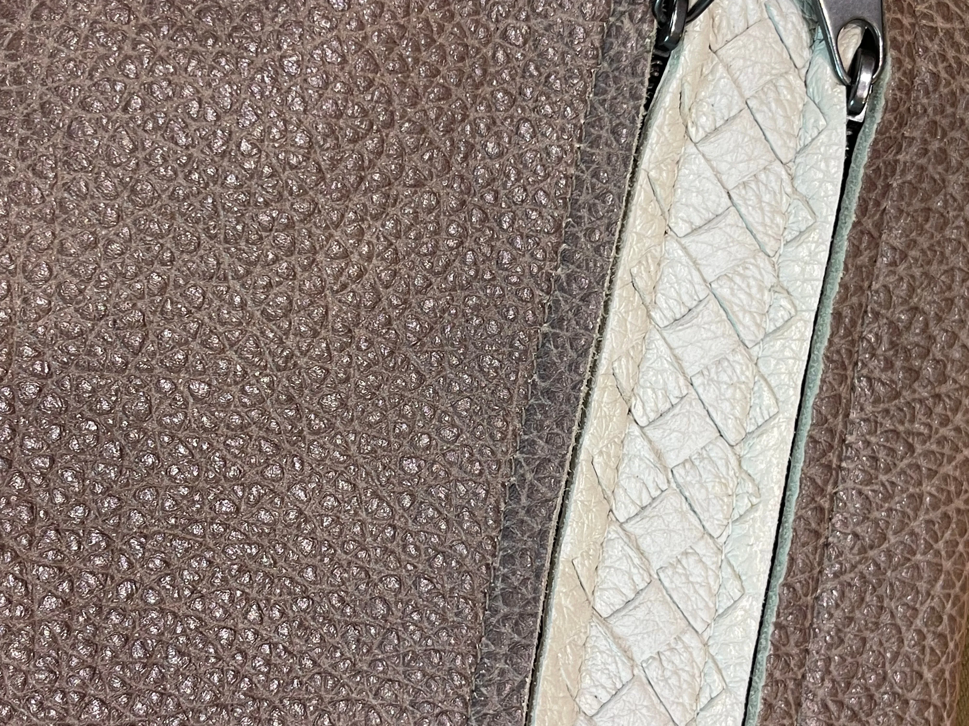 Bottega Leather Clutch Pouch