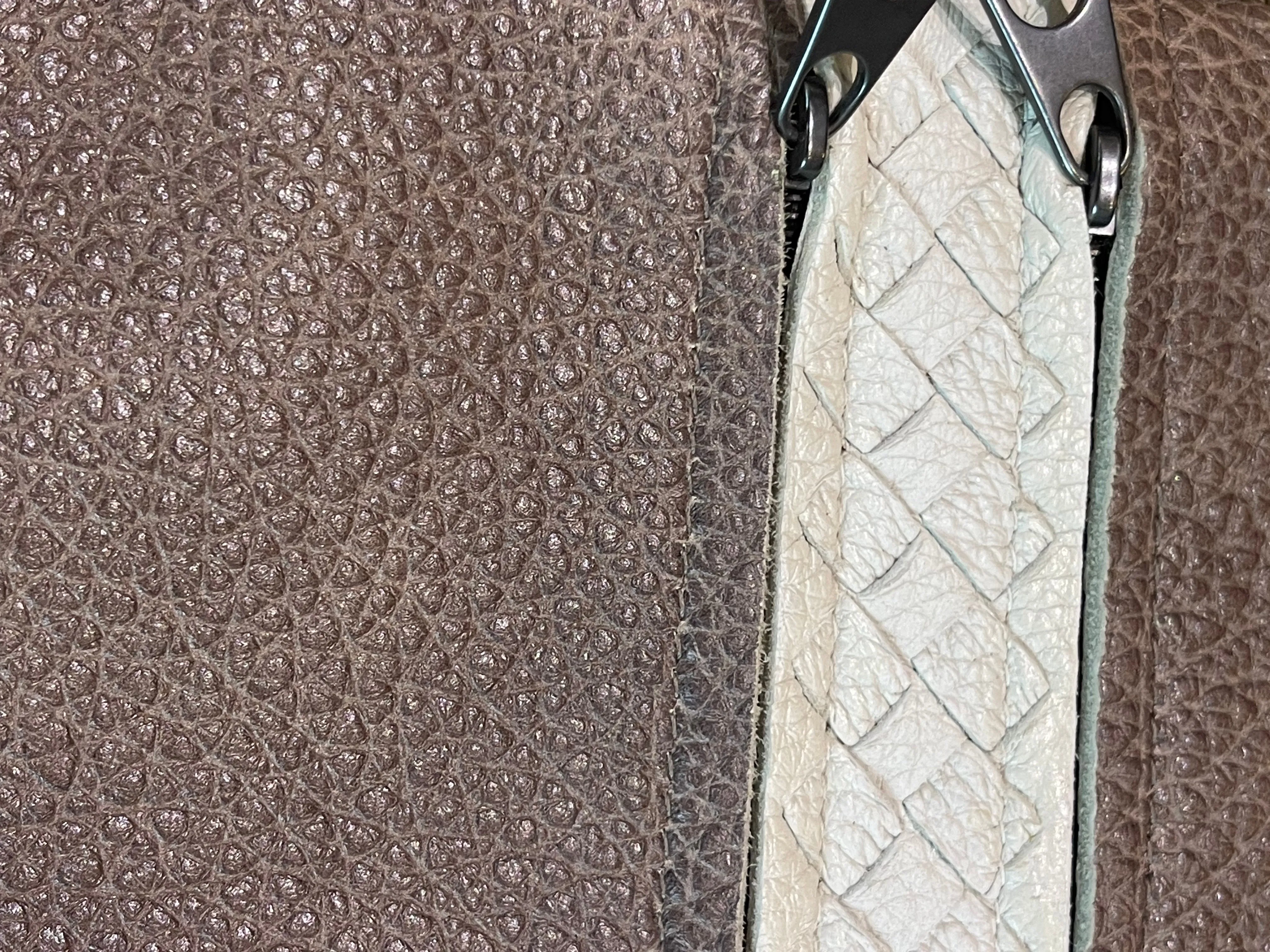 Bottega Leather Clutch Pouch