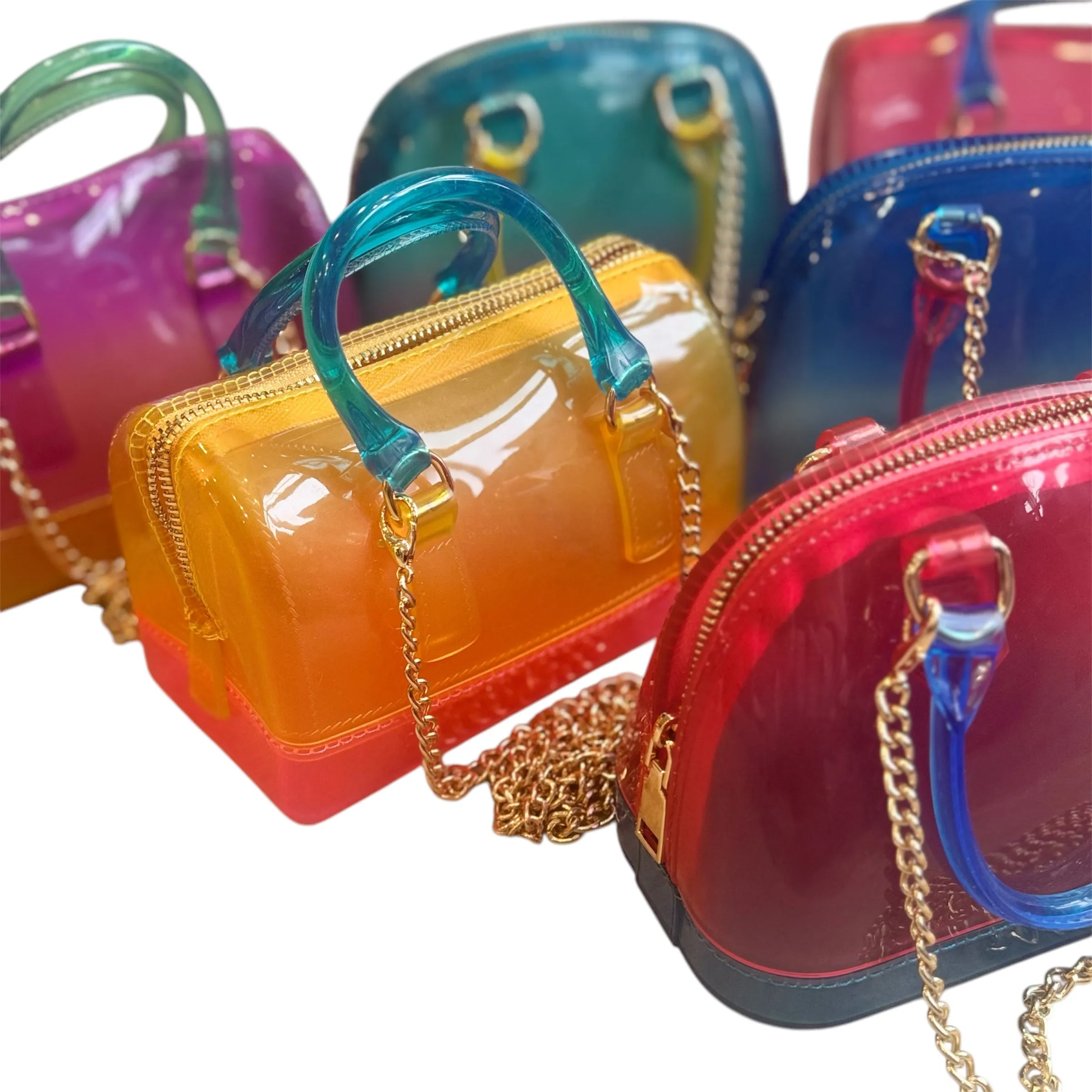Bright Jelly Purses
