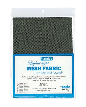 BY ANNIE - MESH FABRIC - LIGHTWEIGHT - Black