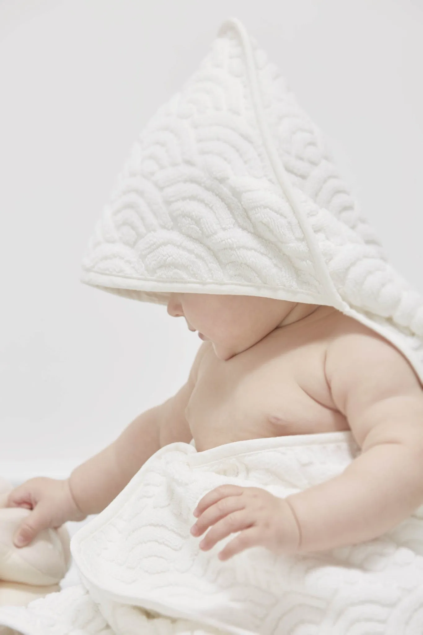 CAM CAM COPENHAGEN - Baby Hooded Towel - Rose Pink