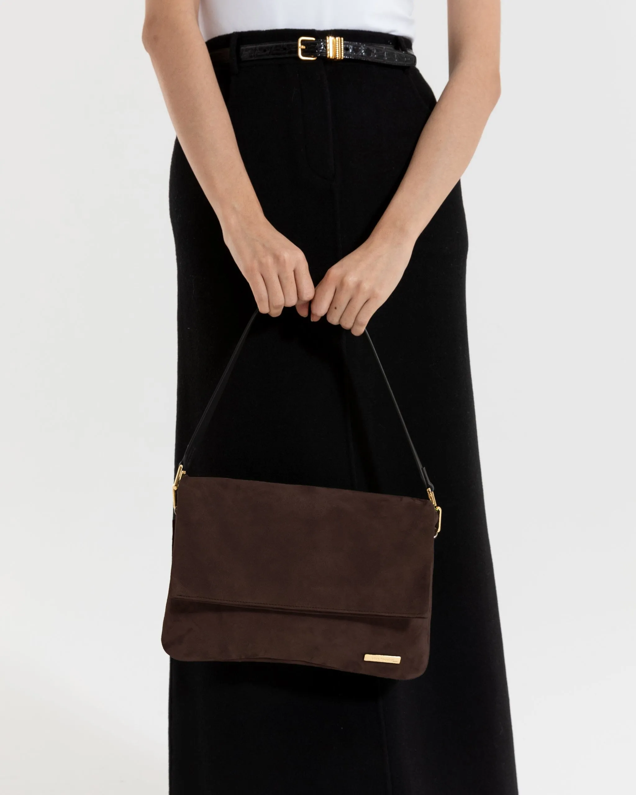 Celo Medium Crossbody, Espresso