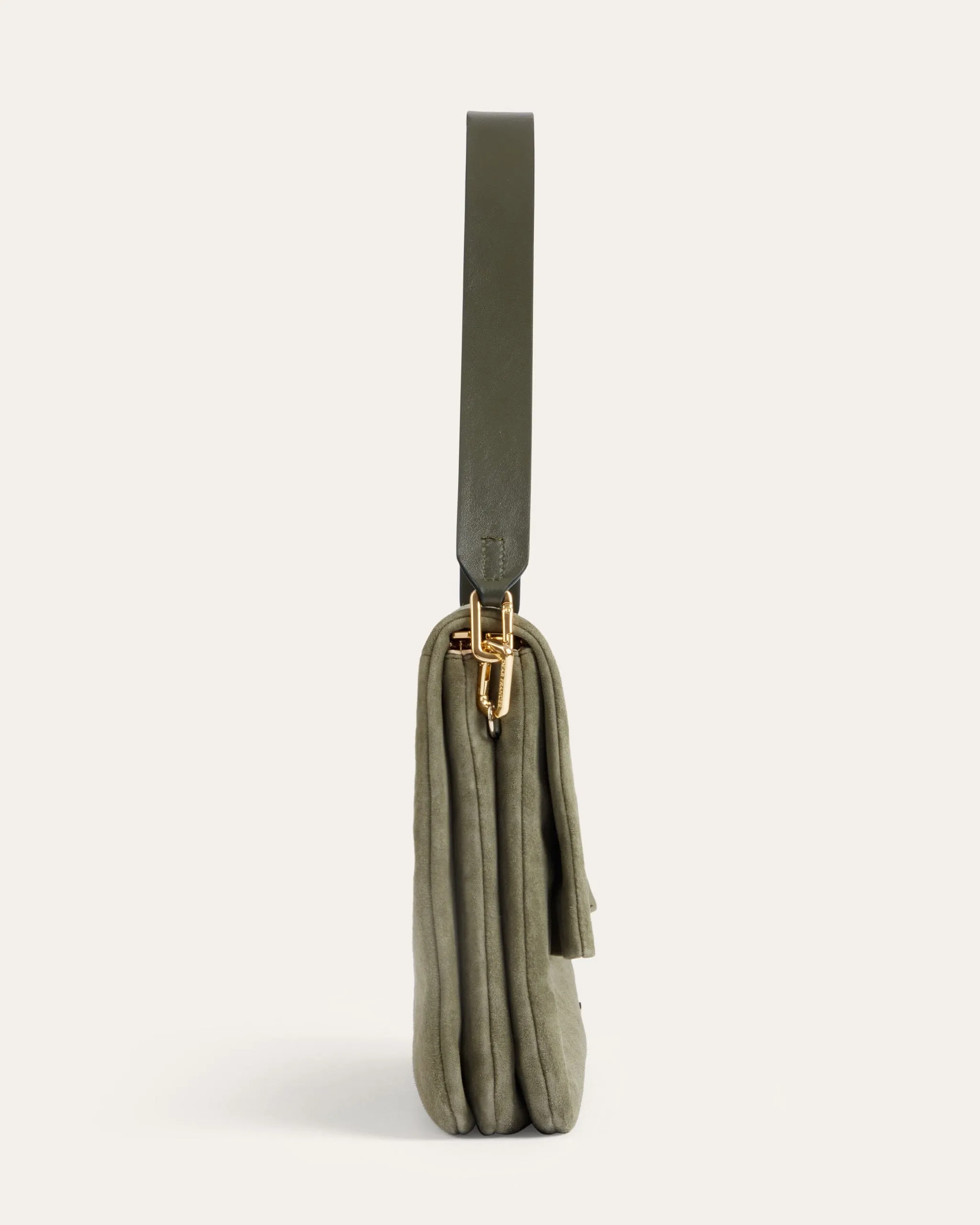 Celo Medium Crossbody, Pewter