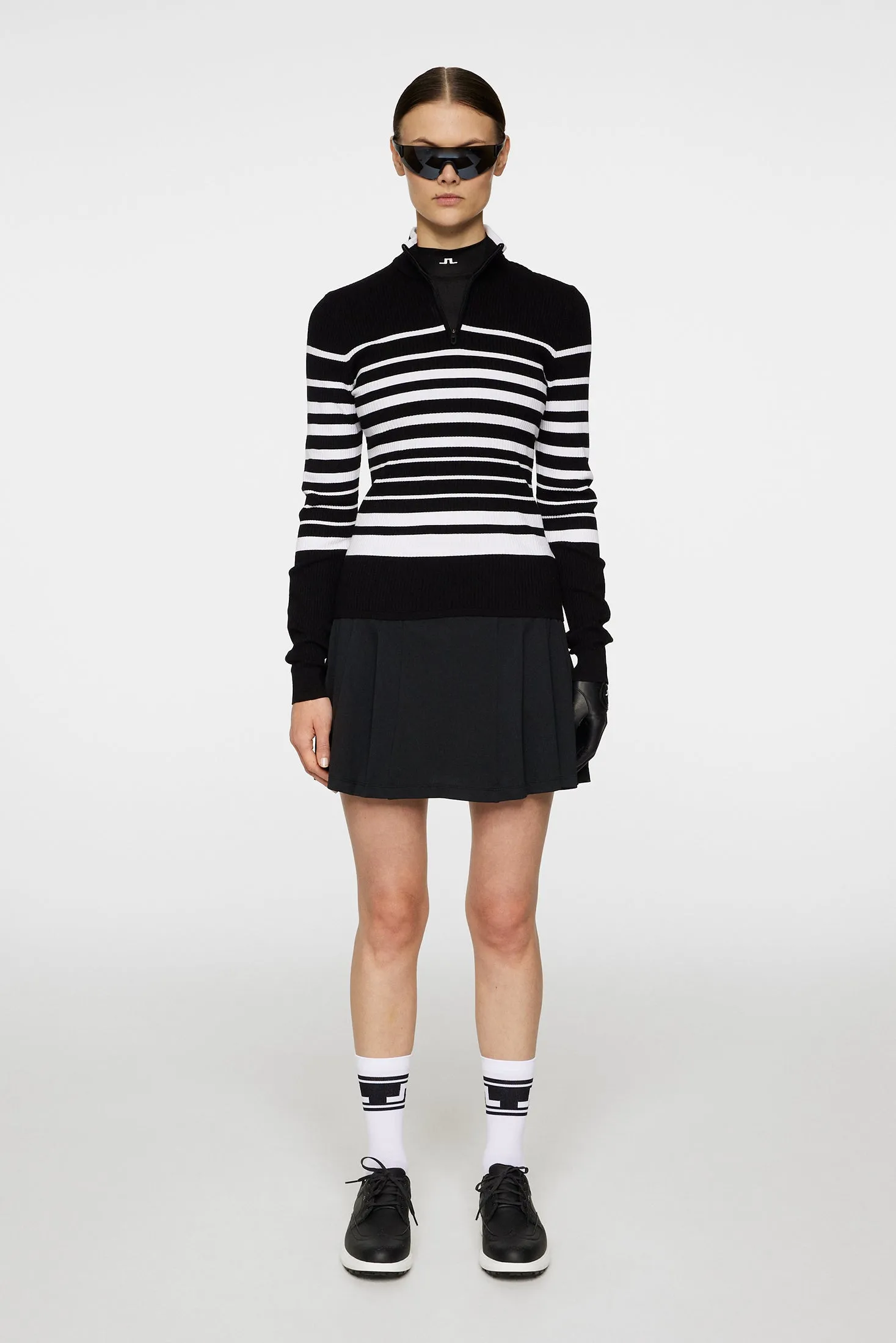 Cheryl Knitted Zip Sweater