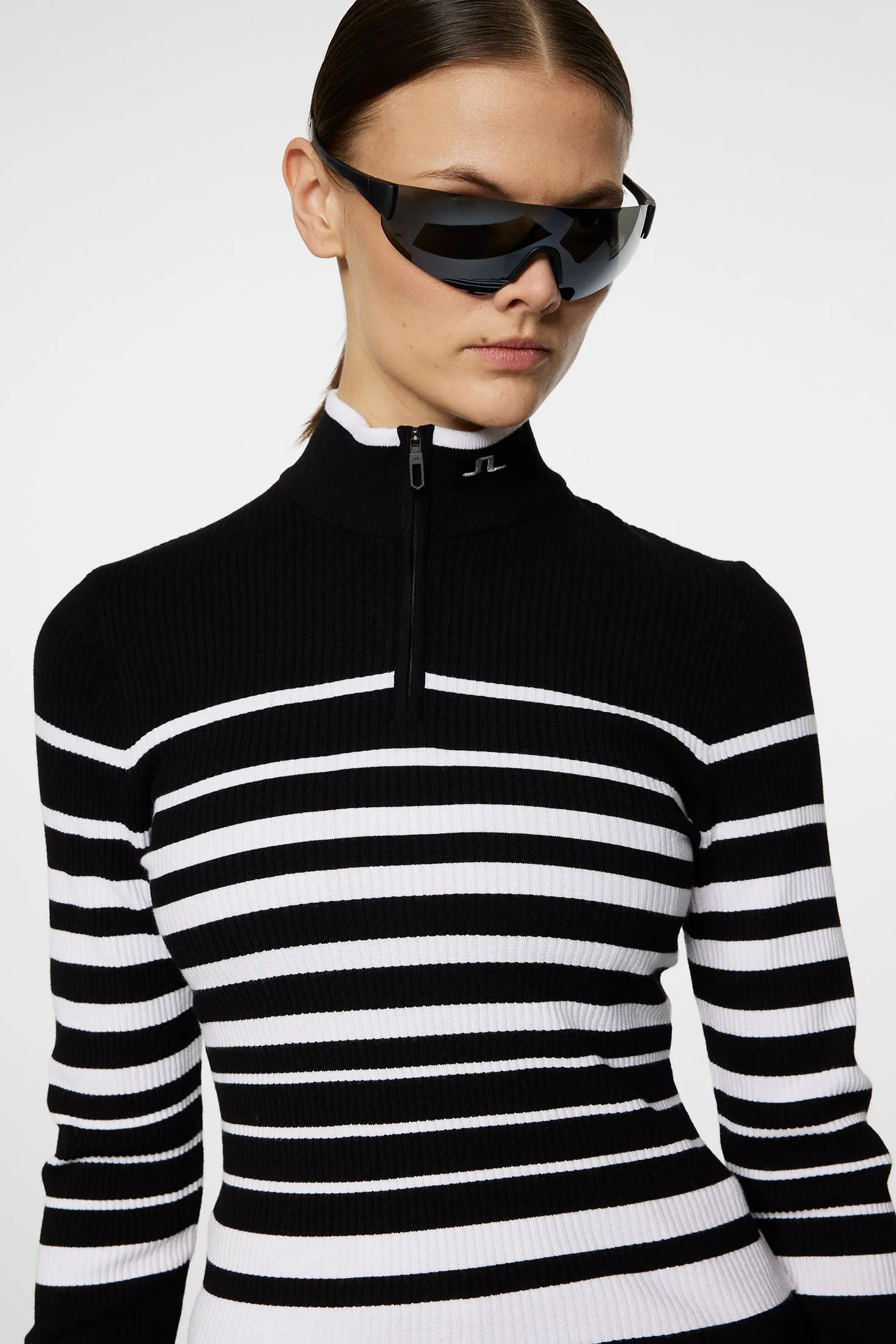 Cheryl Knitted Zip Sweater