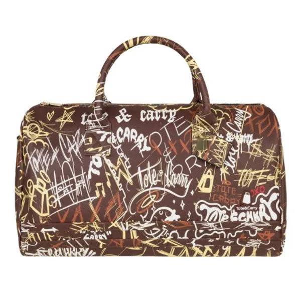 Chocolate Graffiti Duffle Reg