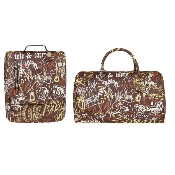 Chocolate Graffiti Duffle Reg