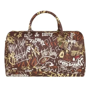 Chocolate Graffiti Duffle Reg