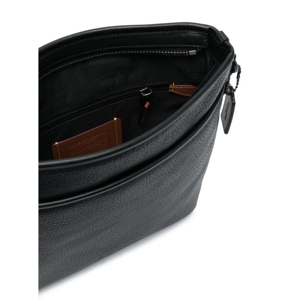 Coach Gotham Slim Crossbody In Signature Canvas Black - CC111