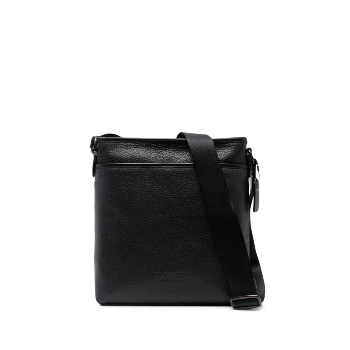 Coach Gotham Slim Crossbody In Signature Canvas Black - CC111