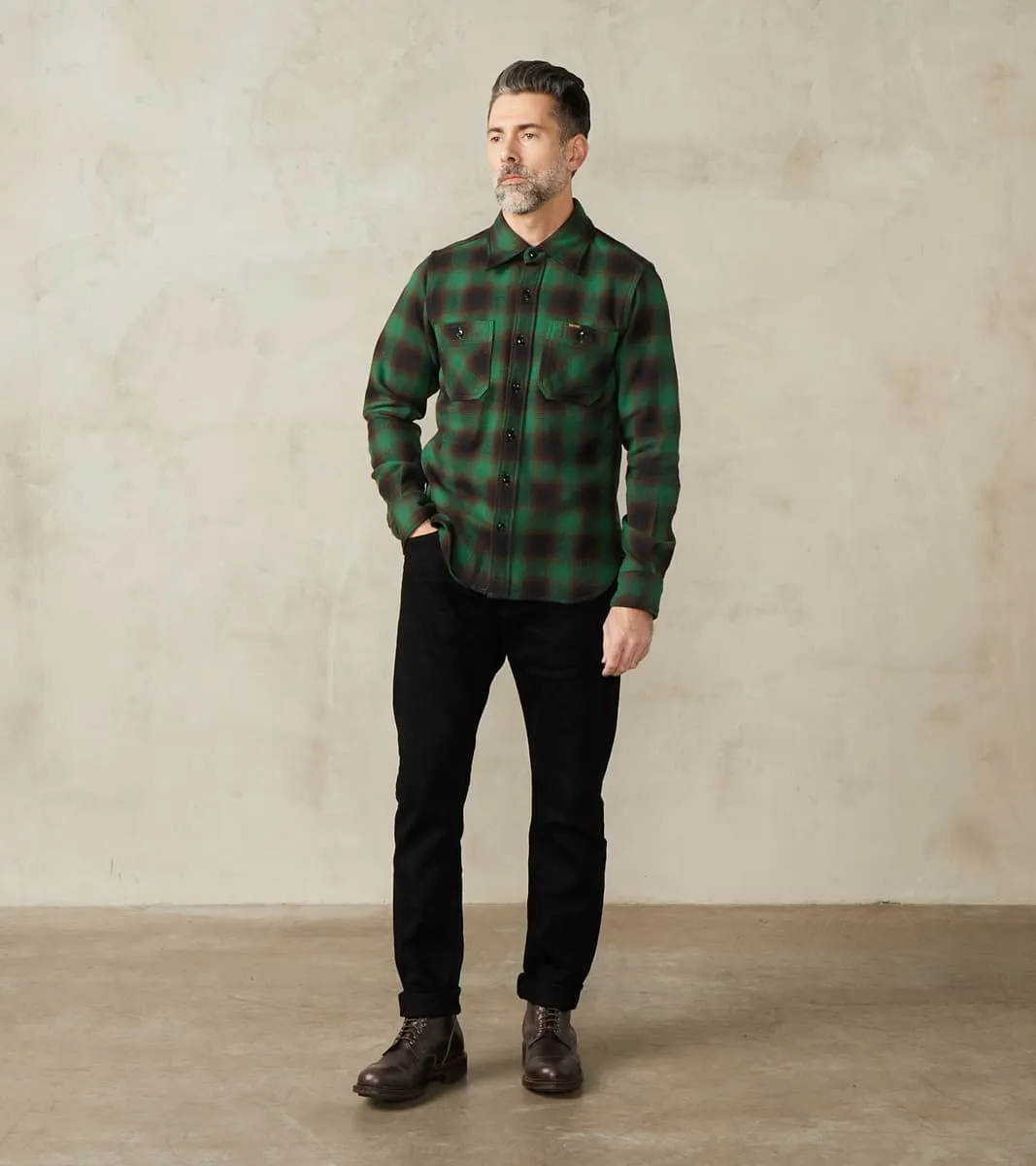 D1864 Kyoto Black Kurozome Relaxed Tapered