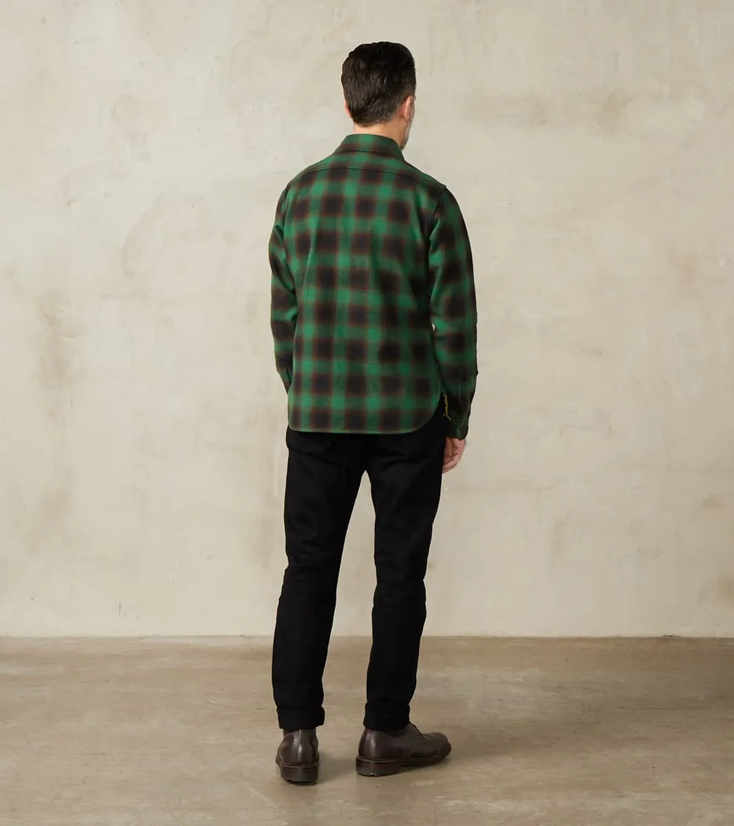 D1864 Kyoto Black Kurozome Relaxed Tapered