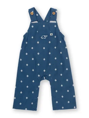 Dobby diamond dungarees