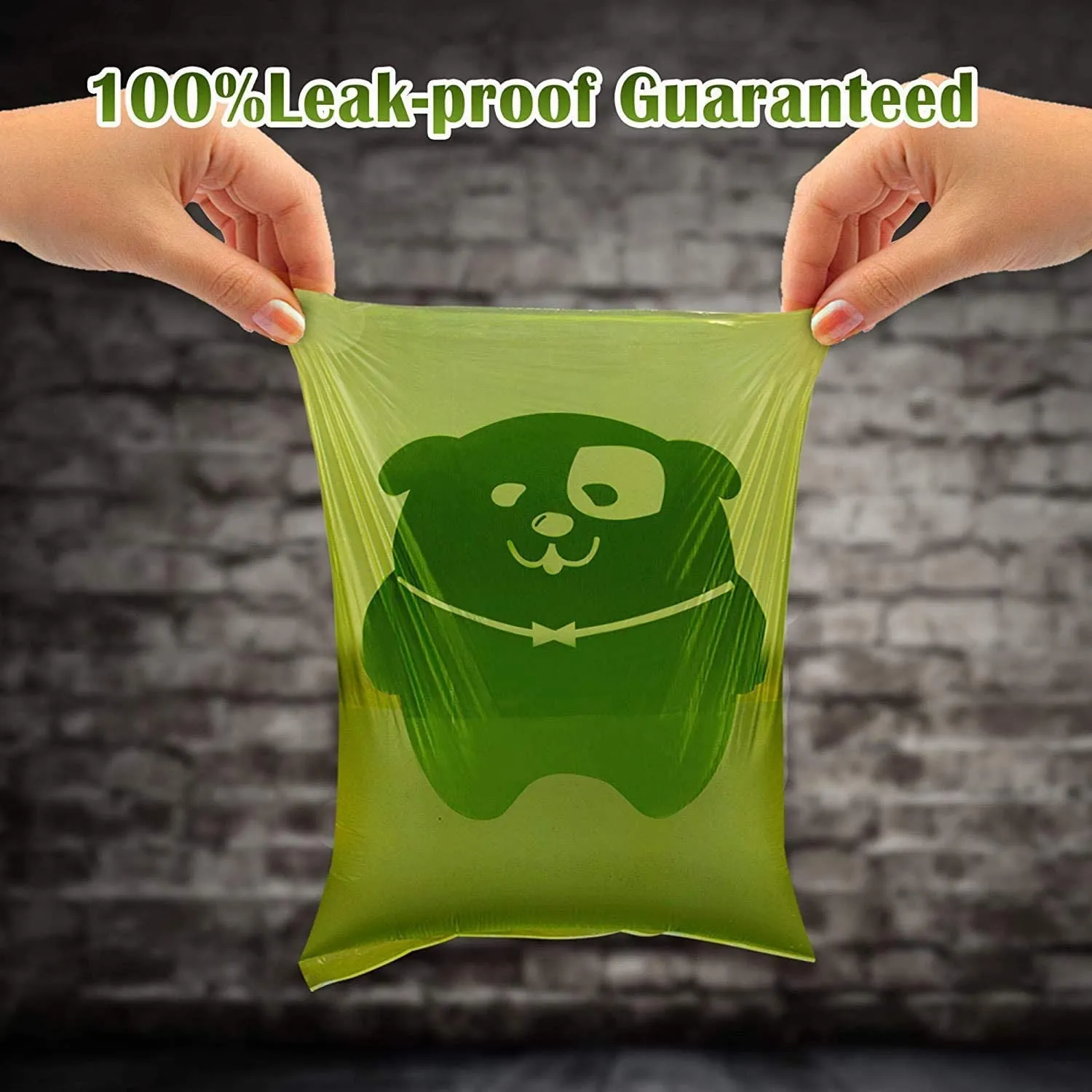 Dog Poop Bag Dispenser with Flashlight