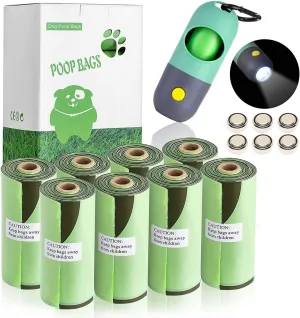 Dog Poop Bag Dispenser with Flashlight