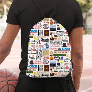 Drawstring Bag - Legendary Doodle