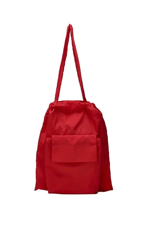 Drawstring Tote Shoulder Bag