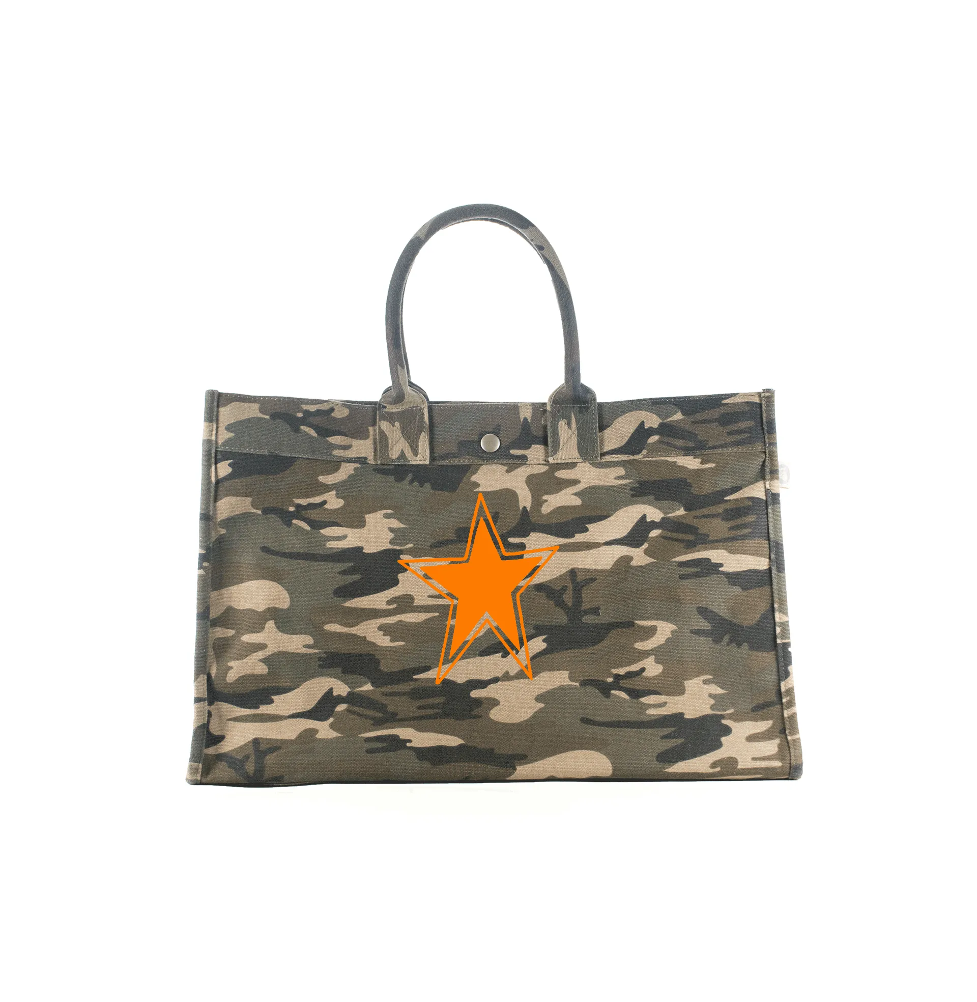 East-West Bag: Green Camouflage