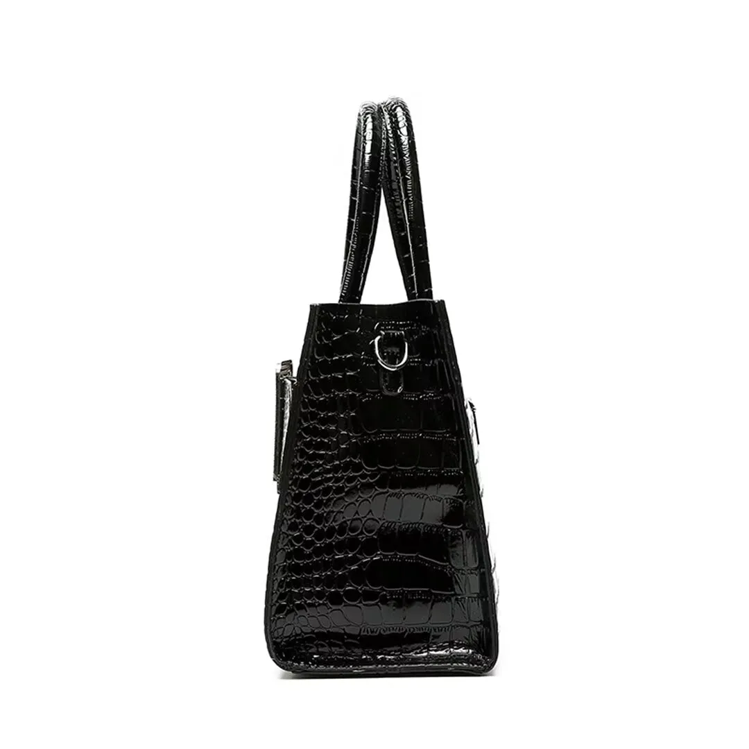 ExoticElegance Alligator Pattern Tote