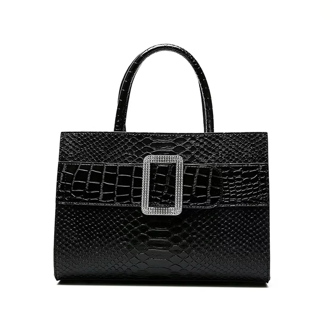 ExoticElegance Alligator Pattern Tote
