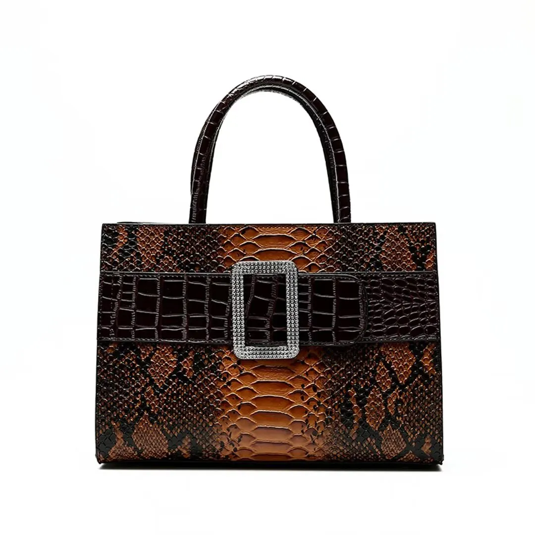 ExoticElegance Alligator Pattern Tote