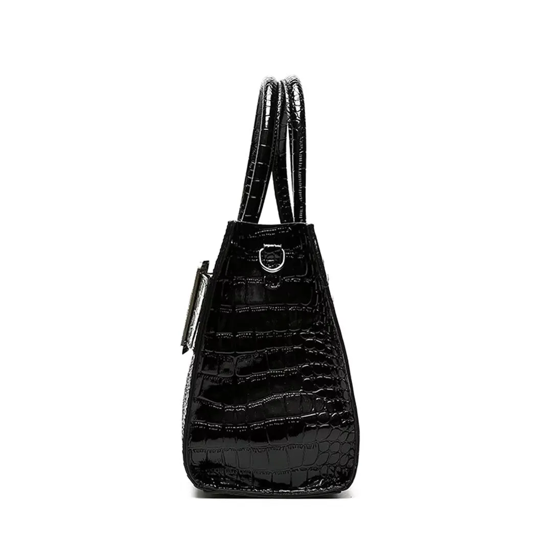 ExoticElegance Alligator Pattern Tote